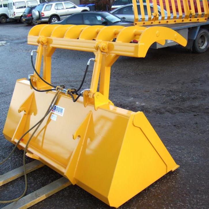 Waste Handling Bucket Grab